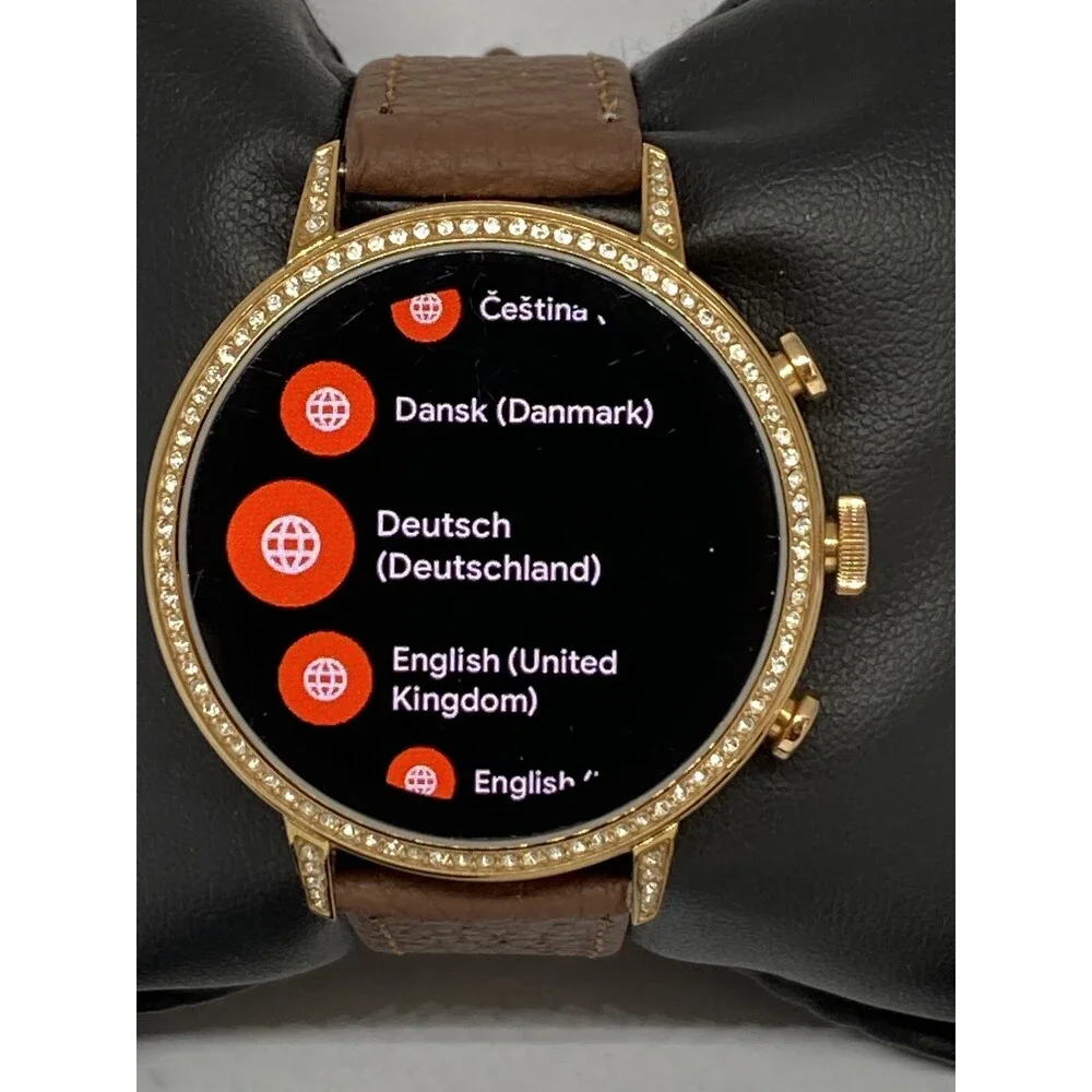 Fossil Gen 4 Authentic Digital Dial Smart Watch Custom Band FTW6011 LT418